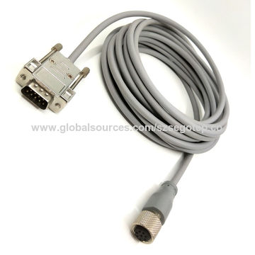 CE Certified D-sub 9-pin Male Cable to M12 8-pin Cable Assemblies3.jpg CE Certified D-sub 9-pin Male Cable to M12 8-pin Cable Assemblies3.jpg