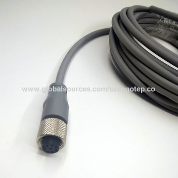 CE Certified D-sub 9-pin Male Cable to M12 8-pin Cable Assemblies5.jpg CE Certified D-sub 9-pin Male Cable to M12 8-pin Cable Assemblies5.jpg
