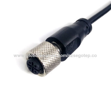 M12 Female Cable harness 3 wires plus hollow vent tube in cable. 2 meters long3.jpg
