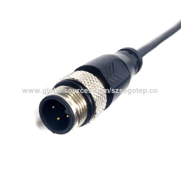 M12 Female Cable harness 3 wires plus hollow vent tube in cable. 2 meters long4.jpg