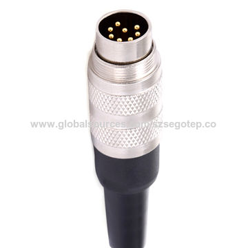 M16 male 8 poles metal senor connector waterproof cable.jpg