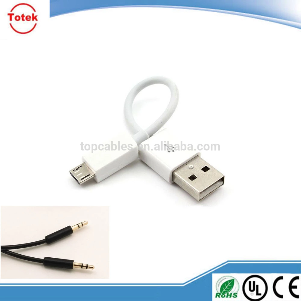 wholesale 3.5mm stereo jack plug to usb car aux audio cable