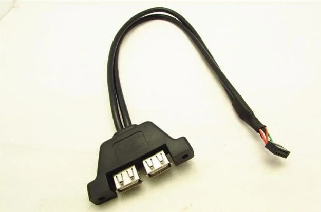 USB2.0 cable A female to motherboard