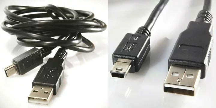 Hi-speed data transformation 2.0 USB mini cable