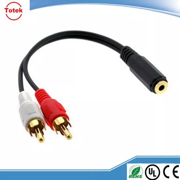 3.5mm TRRS to USB A male cable adapter