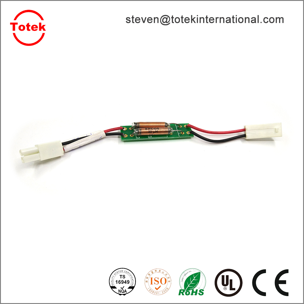 JST ELR-02VF to ELP-02V 2Pin wire harness with fixed inductor