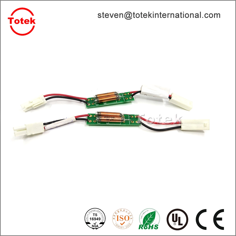 JST ELR-02VF to ELP-02V 2Pin wire harness with fixed inductor