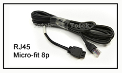 Molex 245132 18Pins female overmolded micro fit to 6pins micro fit cable assembly, wire harness