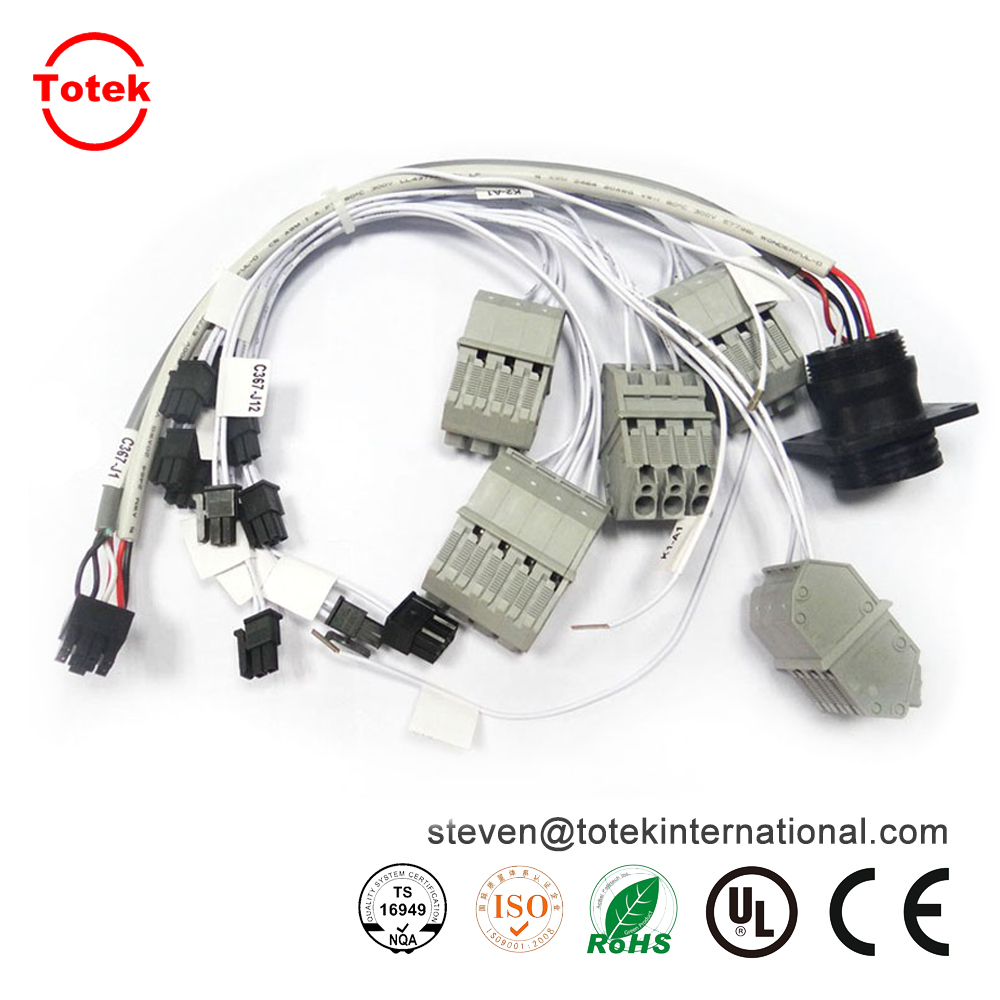 High precision wire loom automotive wire harness