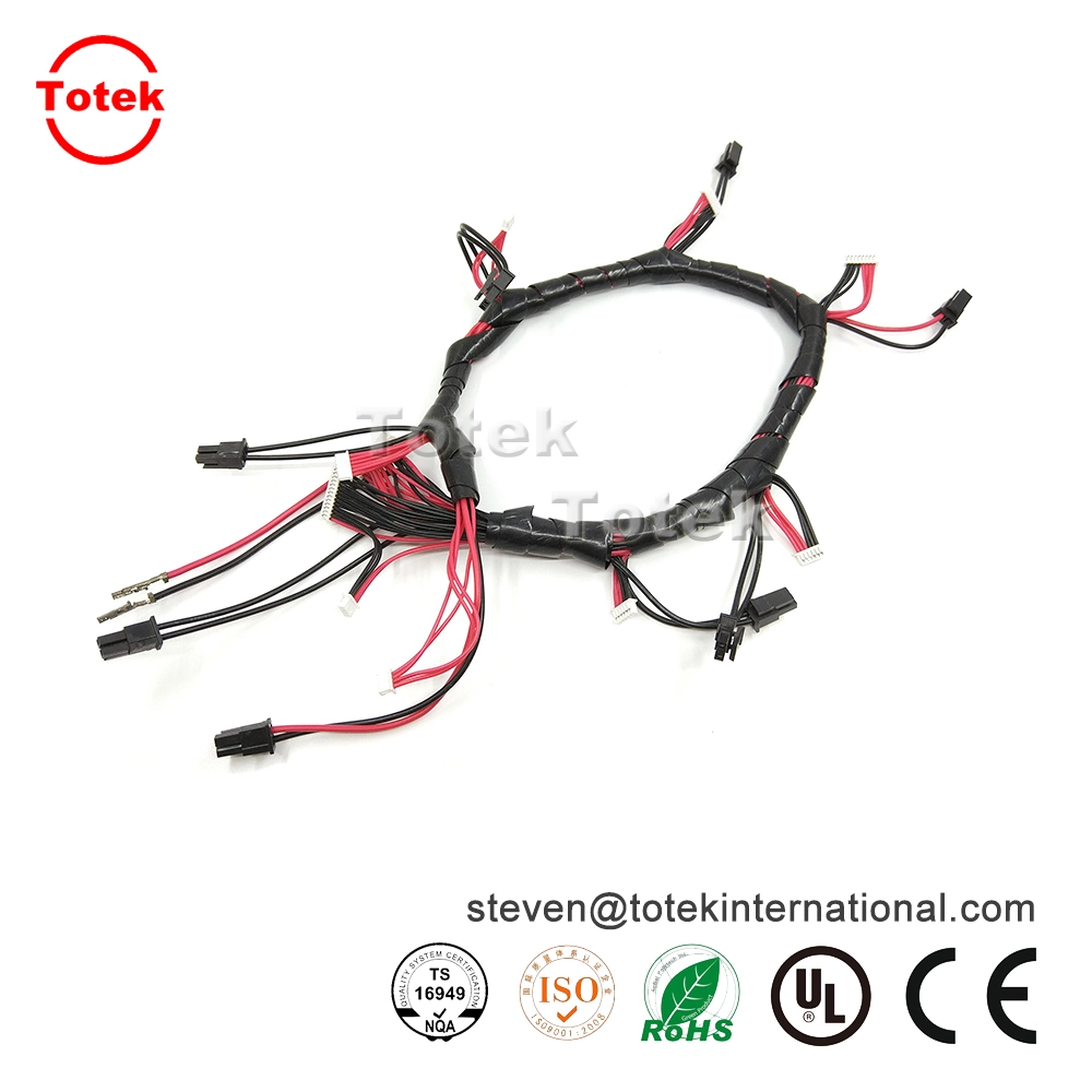 Automotive Wire Harness and cable assembly with AMP , Molex and JAE Connectors