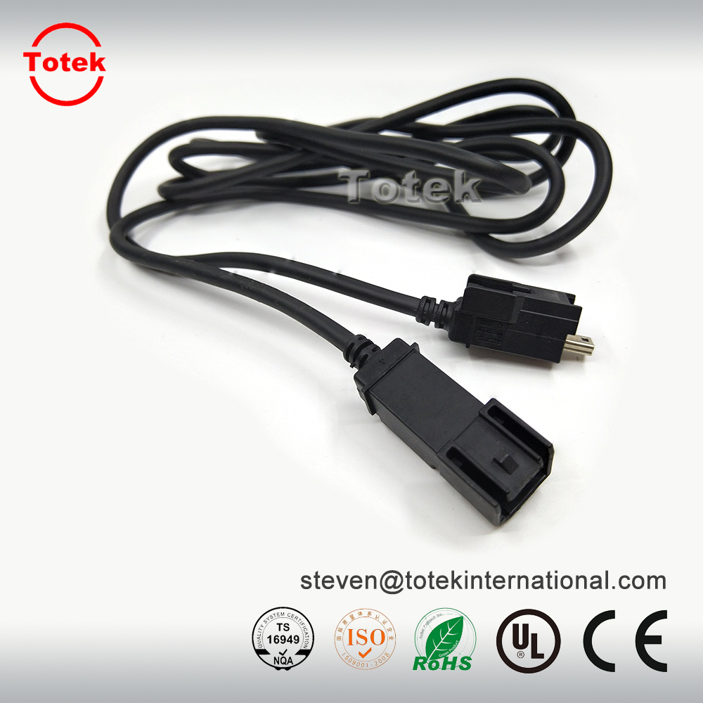 automotive In-Vehicle Infotainment IVI NAV902S USB type B male TO USB type B female customized Signal cable assembly.jpg
