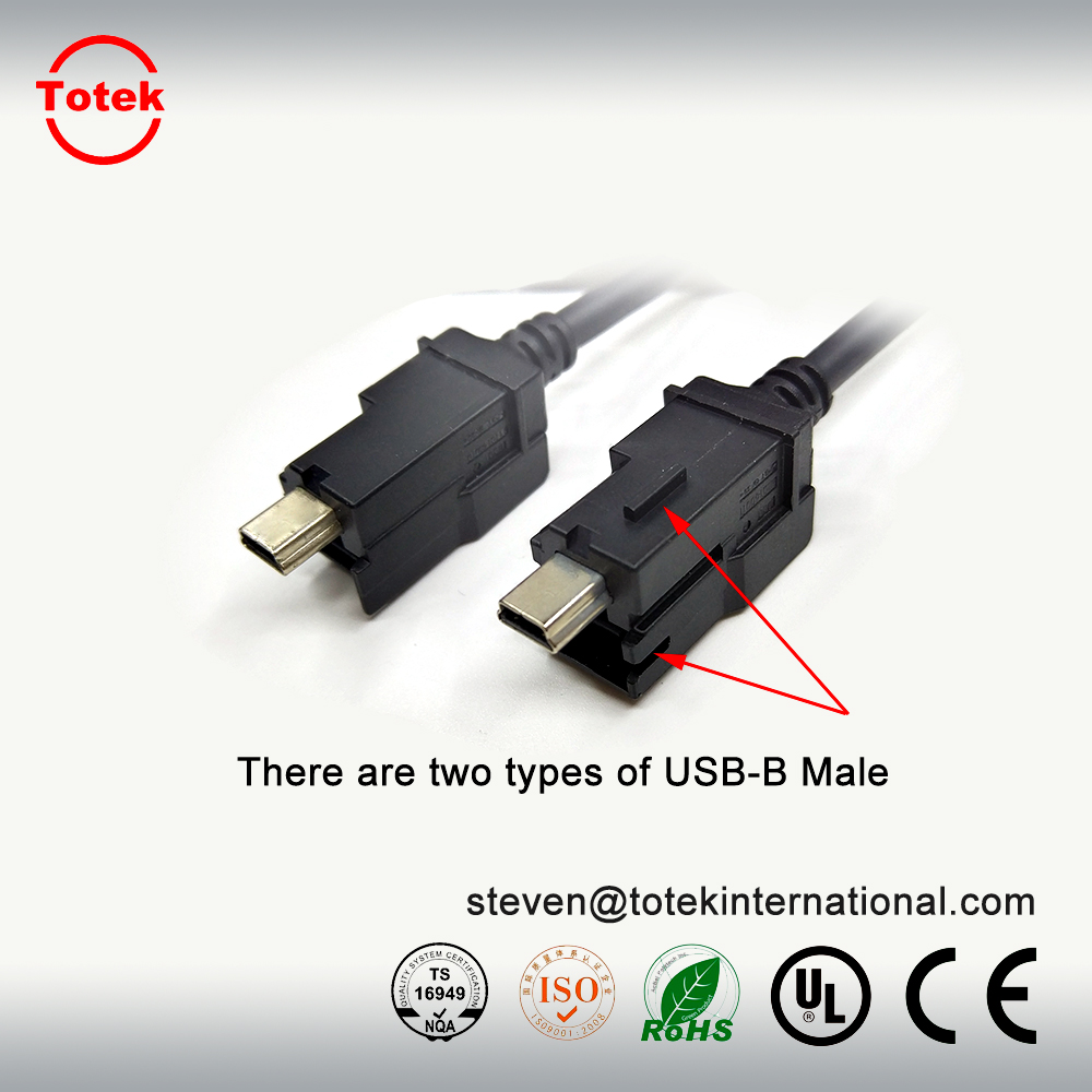 automotive In-Vehicle Infotainment IVI NAV902S USB type B male TO USB type B female customized Signal cable assembly3.jpg