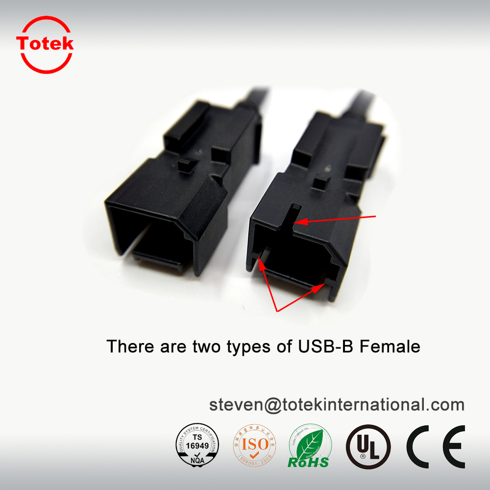 automotive In-Vehicle Infotainment IVI NAV902S USB type B male TO USB type B female customized Signal cable assembly4.jpg
