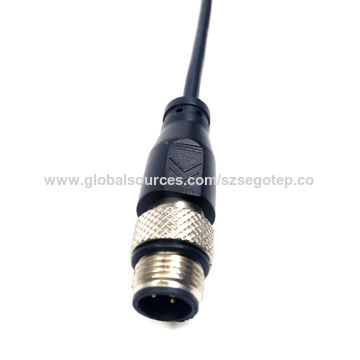 M12 A code Male Straight 3 Pin Aviation Connector Electrical with UL Cable3.jpg