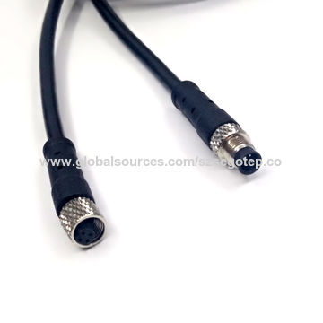 M5 Female to male 4pin connector for Home Appliance Application wire loom2.jpg