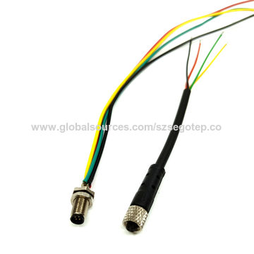 M5 Female to male 4pin connector for Home Appliance Application wire loom4.jpg