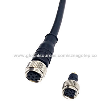 M8 6pin waterproof connector cable for Sensor,M8 connector.jpg