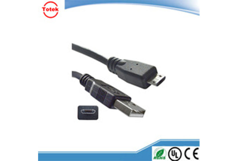 USB A male to male micro usb cable charging and sync data cable