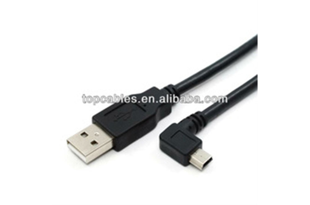 angled usb cables with 2.0 Version 2824AWG micro to usb AM