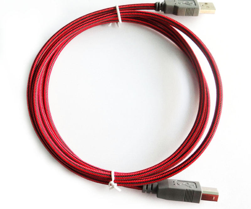 Nylon fabric braided usb charger cableCustom Wiring Harnesses, Cable