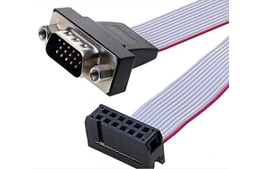 VGA flat cable for monitor interconnecting