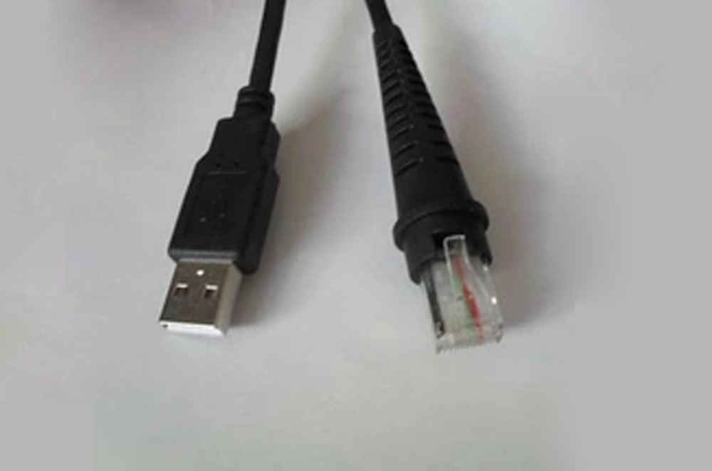 USB to RJ50 10P10C cable 2M black color