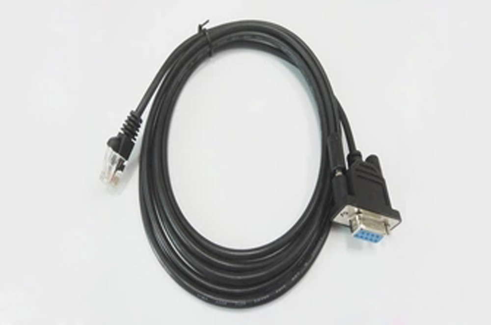 D-SUB 9P male molding cable DB9 to RJ45