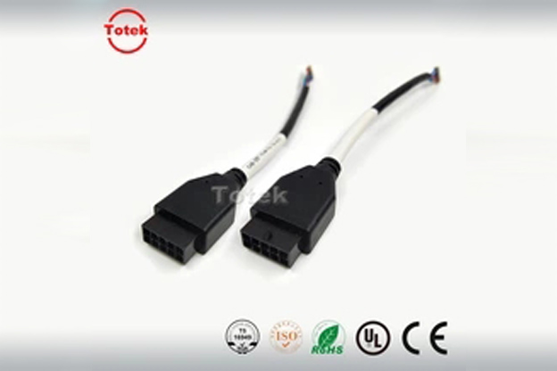 Molex 245132 10Pins Female overmolded micro fit to JST cable assembly, wire harness