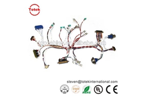 Automotive wire harness for audio system