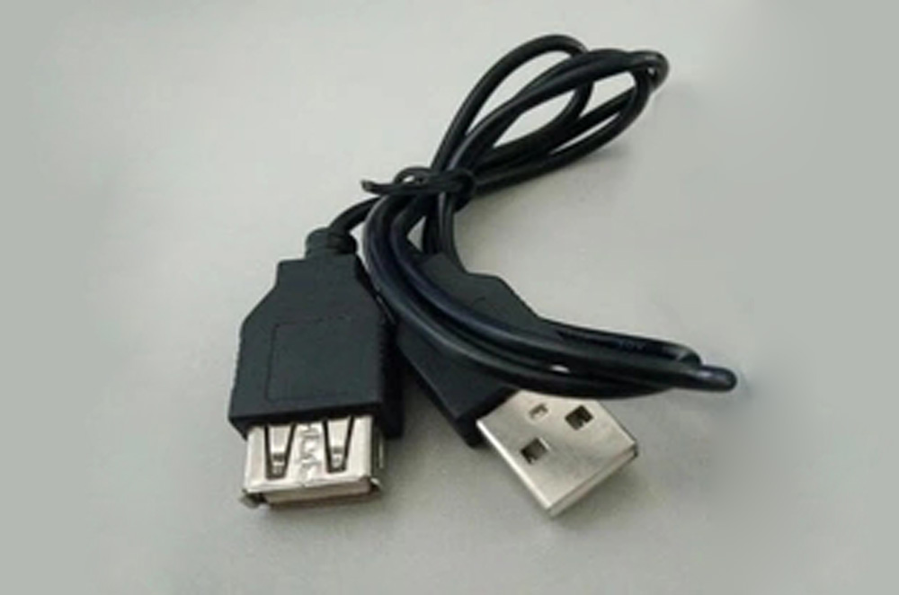 Custom length male to female USB 2.0 extension cable