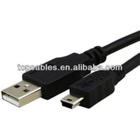 factory direct wholesale high quality cable usb mini,AM to mini,28 AWG with AL-Foil+Braid best suit for cable distributor