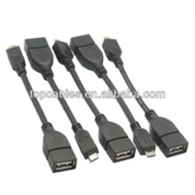 High quality braided AM to micro B otg usb cable for tablet pc with cheapest factory price