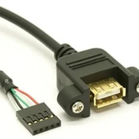 USB2.0 cable A female to motherboard