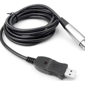 black wholesale usb male to xlr female microphone Mic Link cable