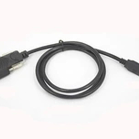 1m RS232 DB9 pin to usb- PL2303 converter cable with black color