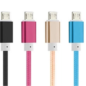 Braided USB Micro Magnetic Charging Cable For Android