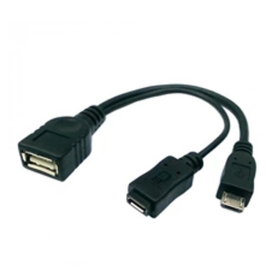 Custom Y splitter OTG USB cable with competitive factory price
