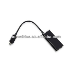 150mm Custom OTG USB cable/adapter from Dongguan factory